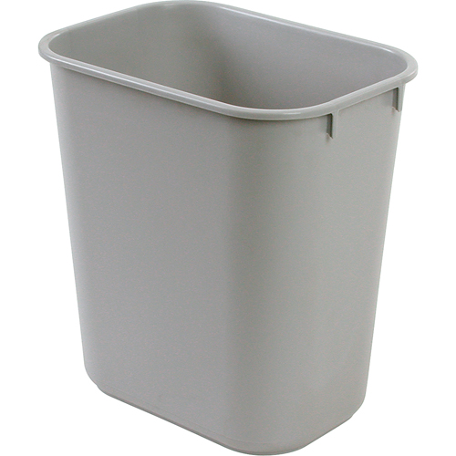 Soft Wastebasket, 28 Quarts, Plastic Equipment World