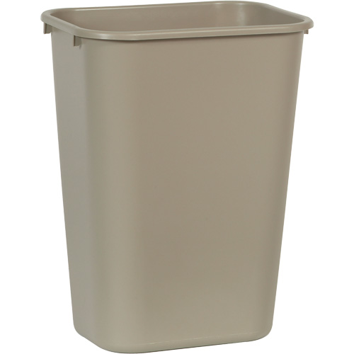 Soft Wastebasket, 41 Quarts, Plastic Equipment World
