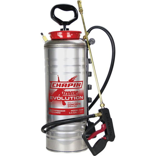 Evolution Concrete Tank Sprayer, 3.5 gal. (13.2 L), Stainless Steel, 19" Wand Equipment World