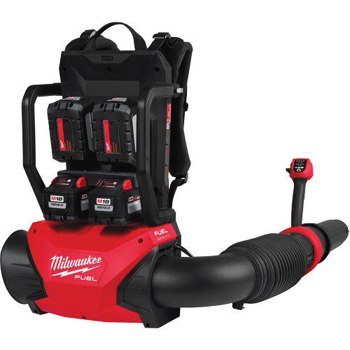 M18 FUEL Dual Battery Backpack Blower Kit, 18 V, 155 MPH Output, Battery Powered Equipment World