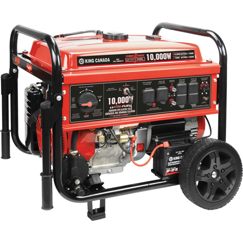 Tri-Fuel Generator with Electric Start Equipment World