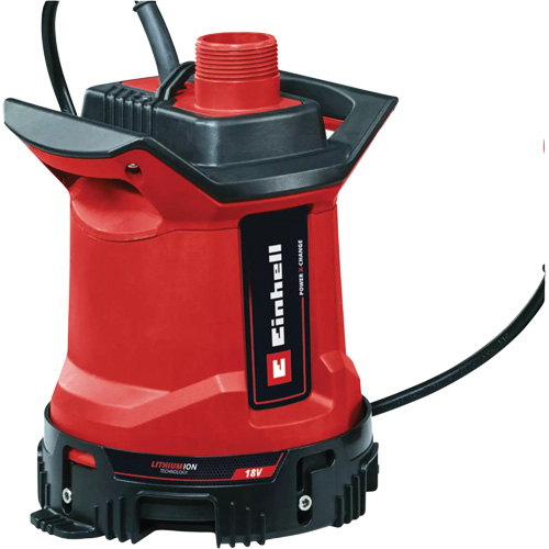 Cordless Clean & Dirty Water Submersible Pump (Tool Only), 18 V, 1849 GPH Equipment World