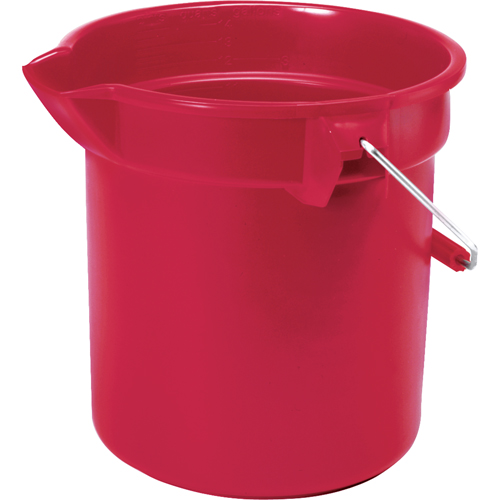 Brute&reg; Bucket, 3.5 US Gal. (14 qt.) Capacity, Red Equipment World