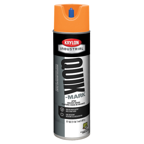 Peinture de marquage industrielle invers&eacute;e &agrave; base de solvant Quik-Mark, 17 oz, Canette a&eacute;rosol Equipment World