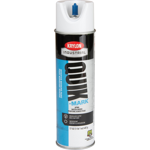 Peinture de marquage industrielle invers&eacute;e &agrave; base d'eau Quik-Mark, 17 oz, Canette a&eacute;rosol Equipment World