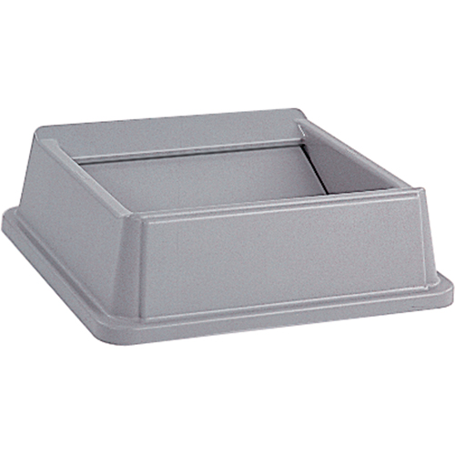 Untouchable&reg; Containers, Swing Lid, Plastic/Polyethylene, Fits Container Size: 19-3/4"x 19-3/4" Equipment World