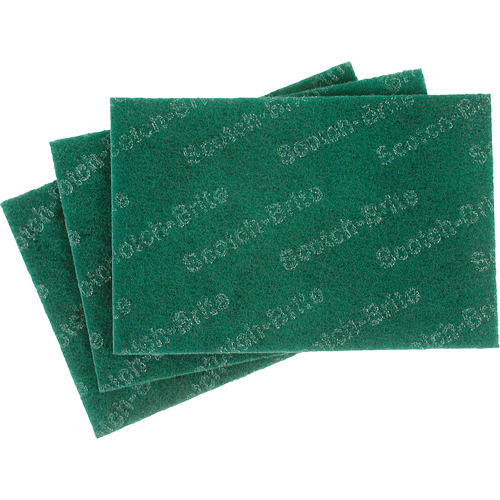 Scotch-Brite Hand Pads, 9" L x 6" W Equipment World