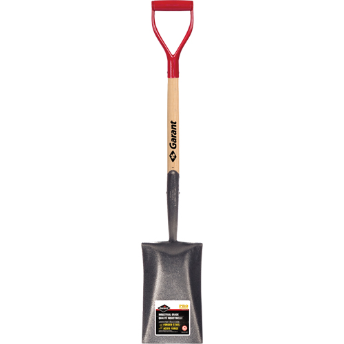 Pro Garden Spade, Wood, Forged Steel Blade, D-Grip Handle, 25-1/2" Long Equipment World