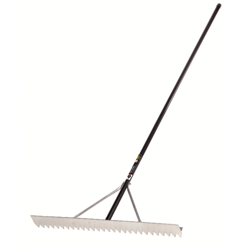 Pro Asphalt Rake, 36" W, Aluminum Blade, 28 Tines Equipment World