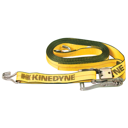 Ratchet Straps, Wire Hook, 2" W x 30' L, 1670 lbs. (757 kg) Working Load Limit Equipment World