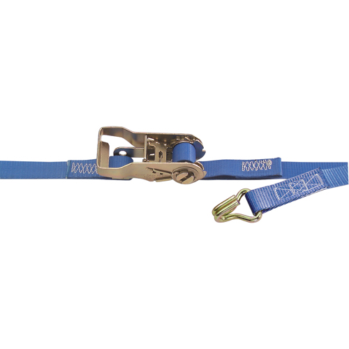 Heavy-Duty Utility Straps, J-Hook, 1" W x 1.33' L, 835 lbs. (379 kg) Working Load Limit Equipment World