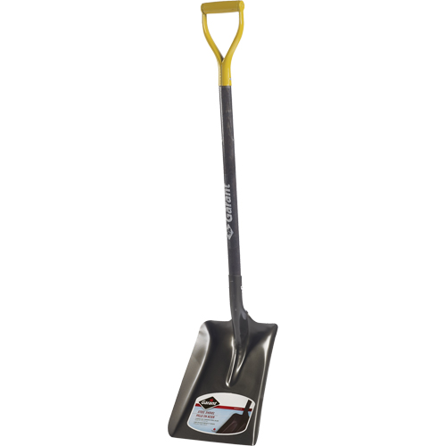 Alpine All-Purpose Square Point Shovel, Ashwood, Steel Blade, D-Grip Handle, 34-3/4" Long Equipment World