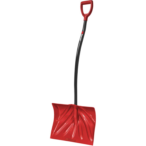Yukon Snow Shovel, Polypropylene Blade, 18" Wide, Ergonomic D-Grip Handle Equipment World