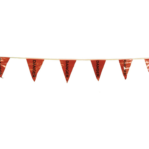 Pennants, 60' L, Red Equipment World