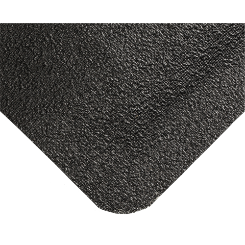Weldsafe Ultrasoft Mat No. 447, Rubber, 10' L, 3' W x 7/8" Thick, Black Equipment World