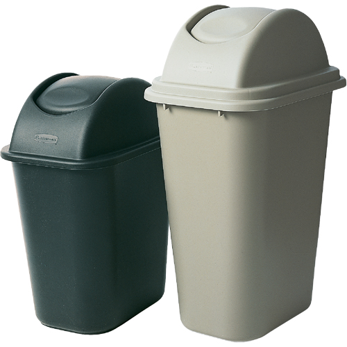 Soft Wastebasket, 14 Quarts, Plastic Equipment World