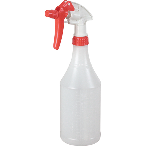 Round Spray Bottle with Trigger Sprayer, 24 oz. Equipment World