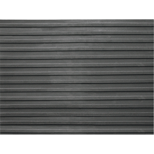 Entrance Mats, Runner, 4' x lin.ft x 1/8", Black Equipment World