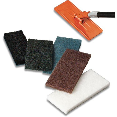 Doodlebug Scrub 'n Strip Pad, 10" L x 4-6/10" W Equipment World