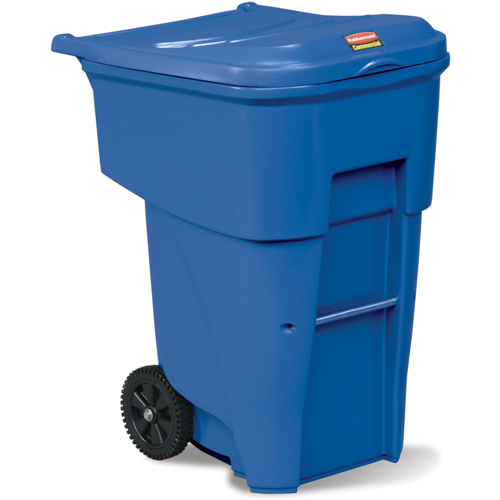 Brute&reg; Roll Out Containers, Curbside, Polyethylene, 95 US gal. Equipment World