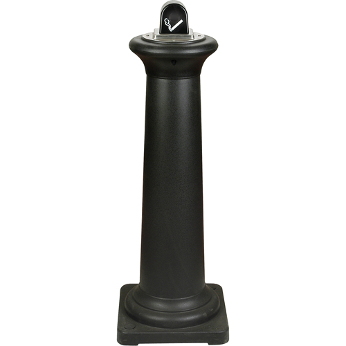 Groundskeeper Tuscan Cigarette Waste Collector, Free-Standing, Metal, 1 US gal. Capacity, 38-1/2" Height Equipment World