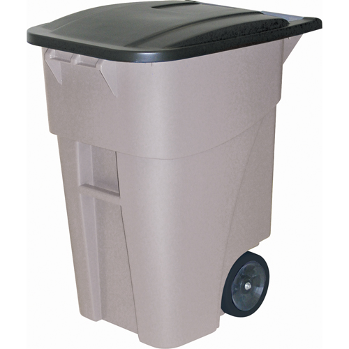 Brute&reg; Roll Out Containers, Plastic, 50 US gal. Equipment World