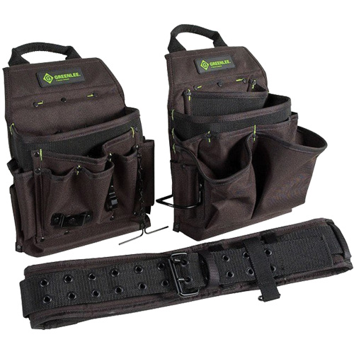 Tool Belt Combo, Polyester, Black Equipment World