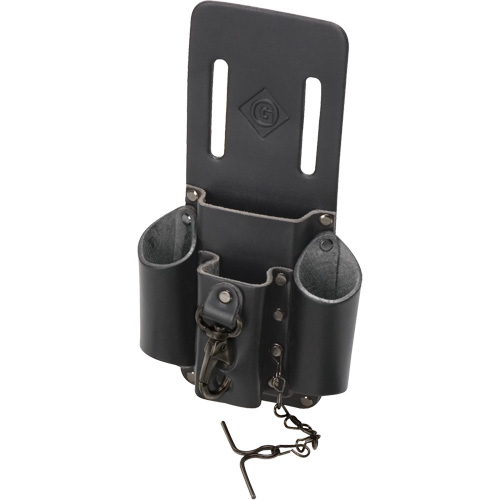 Tool Belt Pouch, Multiple Tool Holder, Leather, 4 Pockets Equipment World