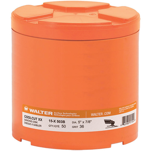 Coolcut XX Sanding Disc, Aluminum Oxide/Ceramic, 60, 5" Dia x 7/8" Arbor Equipment World