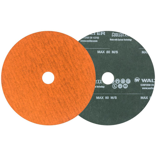 Coolcut XX Sanding Disc, Aluminum Oxide/Ceramic, 36, 5" Dia x 7/8" Arbor Equipment World