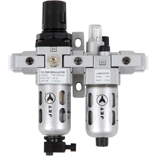 AFRLCM14 2-Piece Miniature Air Filter, Regulator & Lubricator, 1/4" NPT Equipment World
