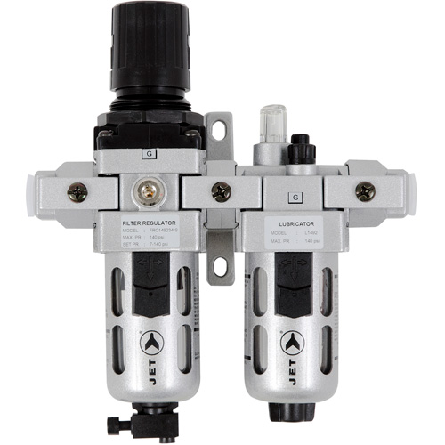 AFRLCI38 2-Piece Intermediate Air Filter, Regulator and Lubricator, 3/8" NPT Equipment World