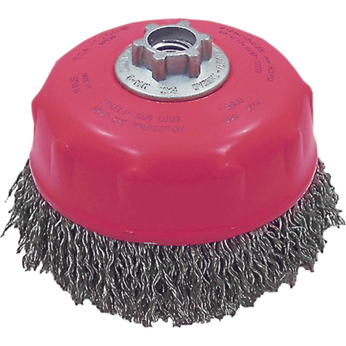 MAXI-CRIMPED Premium Crimped Wire Cup Brush Equipment World
