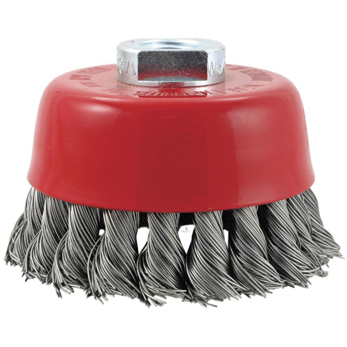 CK3201M14 High Performance Knot Twisted Cup Brush, 3" Dia. Equipment World