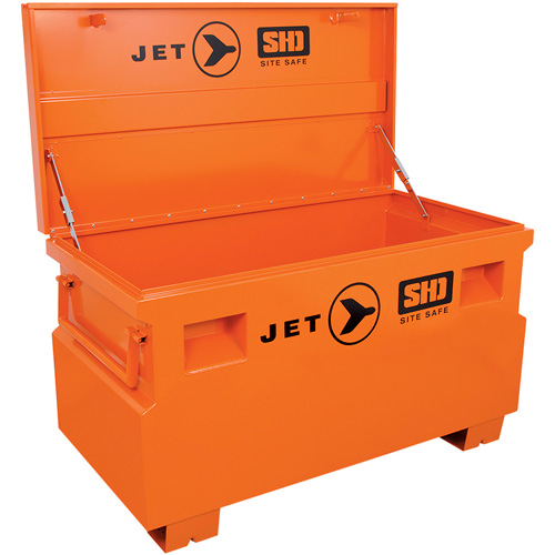 JSB-4824 Coffre &agrave; outils robuste pour le chantier, 48-1/8" x 24-1/8" x 28-3/8", Acier, Orange Equipment World