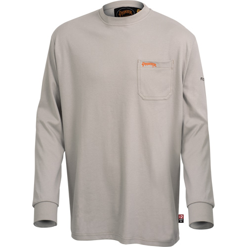 333 Flame-Resistant Long-Sleeved Cotton Shirt, 2X-Large, Grey Equipment World