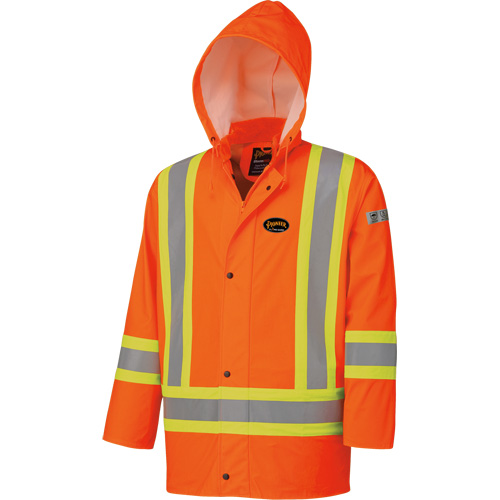 5892 High Visibility Flame Resistant Waterproof Jacket, 2X-Large, High Visibility Orange Equipment World