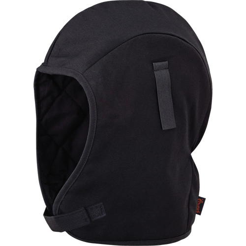 564A Flame Resistant Quilted Hardhat Liner, Black, Cotton Equipment World