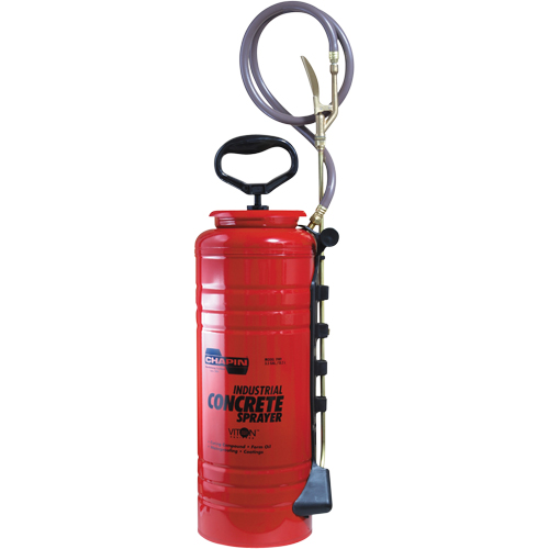 Curing Compound Sprayers, 3.5 gal. (13.25 L), Steel, 24" Wand Equipment World
