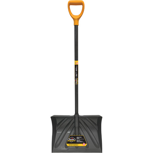 Pro Snow Shovel, Polypropylene Blade, 13-1/2" Wide, D-Grip Handle Equipment World
