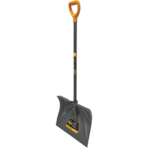 Pro Snow Shovel, Polypropylene Blade, 13-1/2" Wide, D-Grip Handle Equipment World