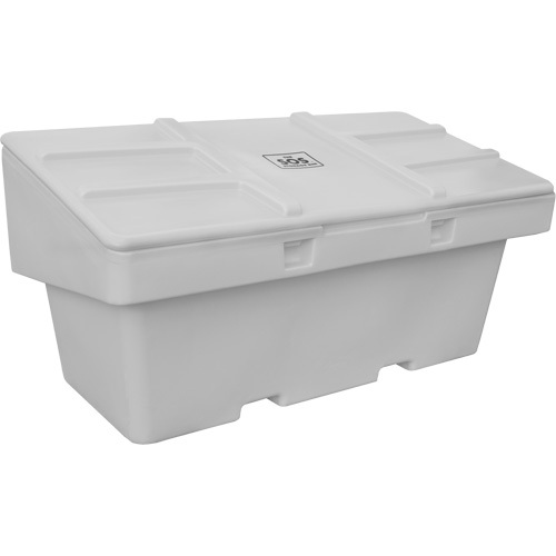 Salt Sand Container SOS, With Hasp, 72" x 36" x 36", 36 cu. Ft., Grey Equipment World