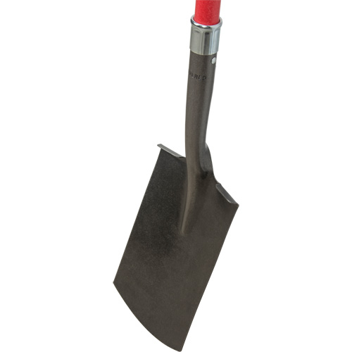 Heavy-Duty Shovels, Fibreglass, Carbon Steel Blade, D-Grip Handle, 30-1/2" Long Equipment World