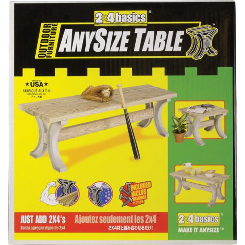 Basics&reg; Picnic Table Bench, Plastic, 96" L x 15" W x 17" H, Sand Equipment World