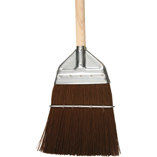 Railway & Track Broom, Wood Handle, Polypropylene Bristles, 56" L Equipment World