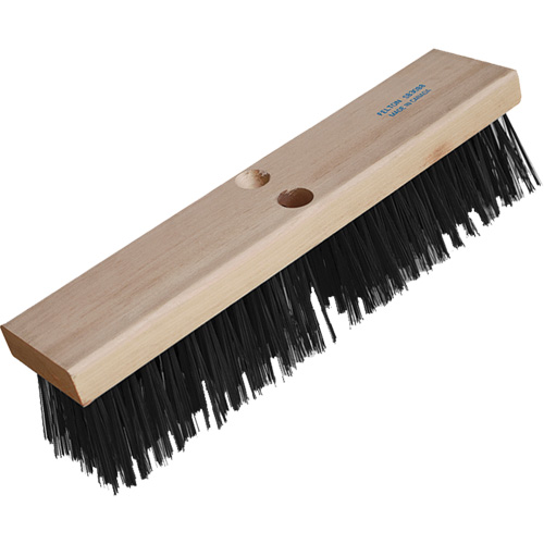 Road Warrior Extra Heavy-Duty Push Broom, 16", X-Coarse, Wire Bristles Equipment World
