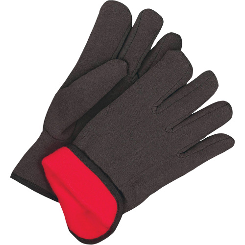 Gants en jersey classiques, Taille unique, Noir, Molleton rouge, &agrave; enfiler Equipment World