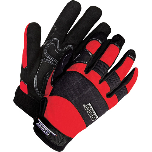 Heavy-Duty Performance Gloves with Padded Palms, Size Large, Synthetic Palm Equipment World