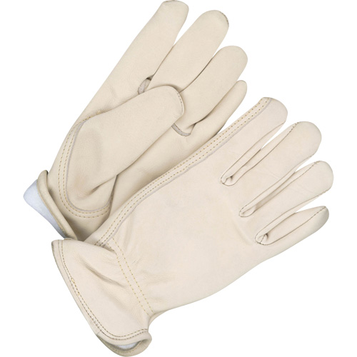Ladies Insulated Driver Gloves, 8, Grain Cowhide Palm, Fleece Inner Lining Equipment World