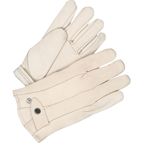 Classic Roper Gloves, 10, Grain Cowhide Palm, Fleece Inner Lining Equipment World
